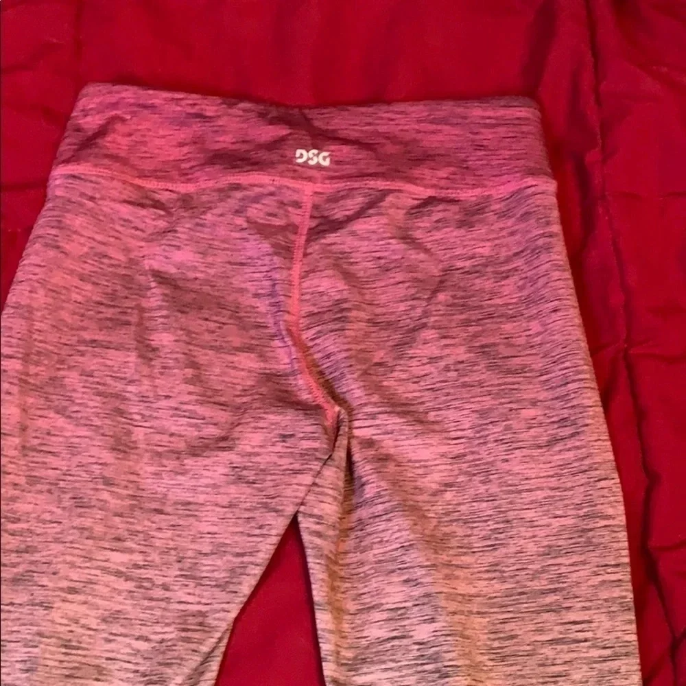 Girls full length athletic ombré leggings size M - Picture 6 of 7